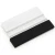 Import Felt Edge Squeegee 4 inch or Customizable Scraper Decal Applicator Tool with Black Fabric Felt Edge White PP Scraper from China