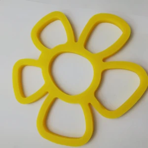 Flower Non-slip mat silicone rubber thermal insulation pad Silicone insulation pad