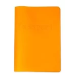Fluorescence Candy Colors Silicone Passport Covers Case Soft Passport Holder