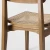 FN-1119 beech wood rattan seat C chair by Gubi wood rattan dining chair