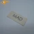 Import Foldable Custom Printed Cotton Clothing Labels from China