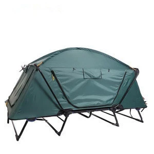 Folding fishing camping tent cot off ground outdoor camping bed tent
