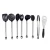 Import Food Grade 8Pcs Cooking silicone baking utensils Set With Stainless Steel from China
