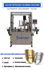 Food Saver Vacuum Sealer Machine used in factory Vacuum Canned Food Vacuum Seamer Machine