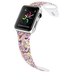For Apple Watch Band, For Apple Watch Silicone Watch Band Soft Rubber Strap