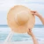 Import For summer beach holiday Raffia straw hat female beach hat with  white or black ribbon from China