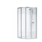 Foshan Factory supply 6mm Alloy Cast Aluminum Sliding Double doors Bath room cold room sliding door