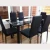 Import Free Sample Cheap Tempered Glass Dining Table/ Dining Room Furtniure/Classic Modern Dining Table Set from China