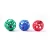 Import Free sample wholesale multicolor bite resistant pet TPR toy ball safe and natural hollow pet dog rubber chew toy from China