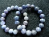 Free Shipping wholesale natural stone 13-14mm Tanzanite bracelet gemstone beads for jewelry making