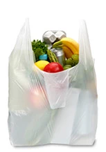 Full biodegradable corn starch material PLA+PBAT tote bag compostable handle processing shopping bag with EU EN13432 certificate
