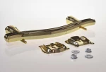 Funeral coffin accessories supply plastic gold casket handle P9013