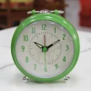 Funny Green  Mini Table  Clock  Home Deco Portableg  Children Alarm Clock with Light for Bedroom