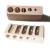 Import FUNWOOD GQC Wooden pencil sharpener,  one or two holes, small hole for eyebrow pencil from China