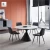 Import Furniture dining room modern design round ceramic dining table from China