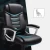 Import Furniture Wholesale indoor Modern high back PU ergonomic swivel office chair OEM produce executive Luxury leather office chair from Pakistan