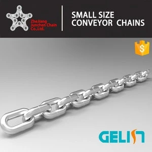 G80 high quality steel welded galvanized lifting chain round link chain