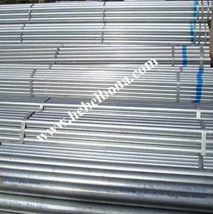 Galvanized and black carbon steel welded pipes