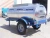 Import Galvanized Single Axle Watering Cart 3 Tones Tank Trailer from Republic of Türkiye