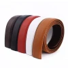 Genuine leather strap Mens automatic buckle belt without buckles ratchet belt strap