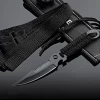 GJ-003 Stainless Steel Full Tang Diving Knife Outdoor Survival Fixed Blade Knives With Nylon Sheath
