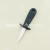 Import GJH018 black plastic handle thicken stainless steel seafood ostracean oyster knife from China