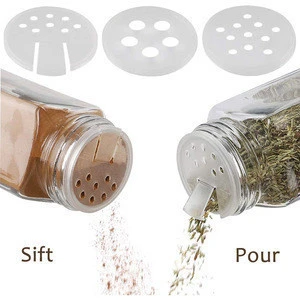 Glass Jar Suppliers Salt Storage Tarros de Vidrio Spices Jars Glass with Lids