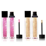 Glitter Liquid Lipstick Long Lasting Waterproof Moisturizing Candy Color Lip Gloss