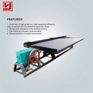 gold concentrating table, gold mineral separator
