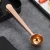 Import gold sliver rose gold black rainbow tea Spoon stainless steel Bag Clip Coffee Scoops from China