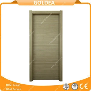 Goldea Customized Modern Design Interior Wood Door