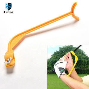 Golf Swing Trainer Practice Guide Gesture Alignment Training Wrist Correct Aids