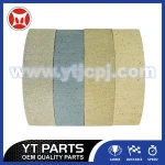 Good Brake Lining Of Carbon Fiber Material For Motorcycle Brake Shoe