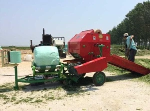 Good function hay round baler machine star baler made in China with high quality lowest price