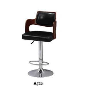 Good quality pub leather furniture led bar chair high chairs for bar J25