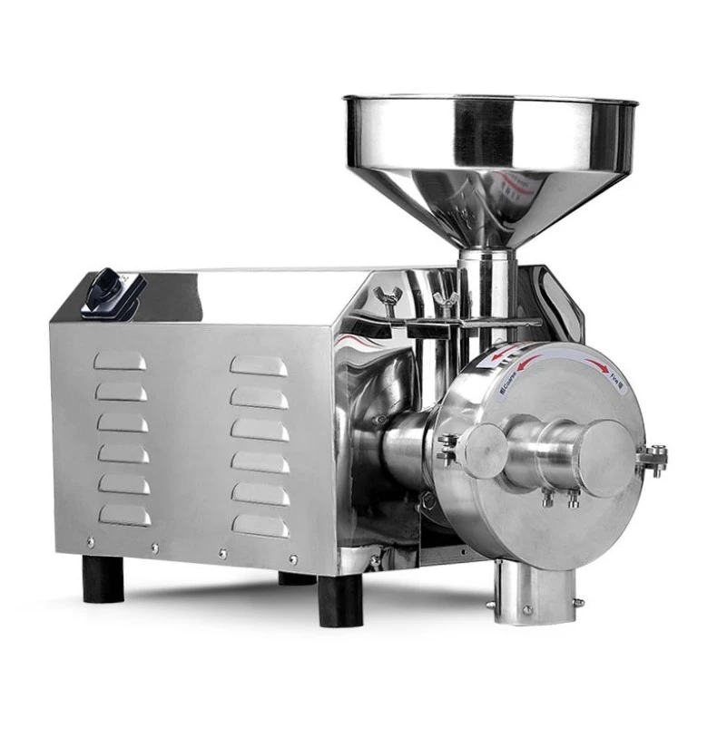 Good quality stainless steel red chili powder ginger corn espresso masala grinding machines