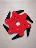 Grass cutter blade 6 teeth Grass Trimmer Head Garden Lawn yard Grass Trimmer Head Blades