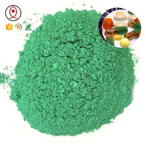 green color copper carbonate powder