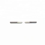 Guangzhou V Shape Carbide Engraving Tools Milling Cutters Flat Bottom Cutting Tool Bits 10 pcs 3.175mm 60 Angle 0.1mm