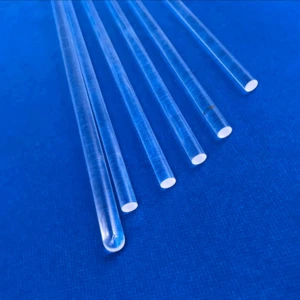 GY High Temperature Resistant Small Transparent Quartz Glass Rod