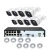 Import H.265 ip66 wired bullet 8ch nvr kit security surveillance 5MP poe 8 channels cctv camera system from China