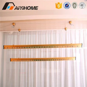 Hand Lifting Drying Clothes Rack Hanger Airer With Different Color in Plastic Parts