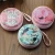 Handmade Factory Small Cute Round Custom Flamingo Euro Change Zip Souvenir Gifts Tinplate Pocket Holder Womens Coin Purse
