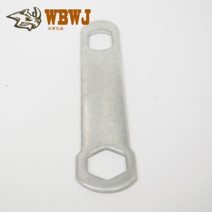 Hard Galvanized Metal Small  combination Stamping Hand Tool Metal Open-ended wrench