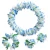 Import hawaiian flower leis wreath for stage performance costume props and articles for daily use and decoration from China