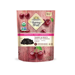 Healthy and Delicious Sunny Fruit Organic Dried Tart cherries