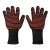 Import Heat Resistant Thick Silicone Cooking Baking Barbecue Oven Gloves BBQ Grill Mittens Dish Washing Gloves Kitchen from China
