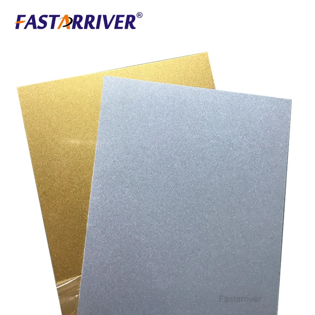 Heat Transfer Printing Sublimation Aluminum Sheet Blanks Brushed Copper