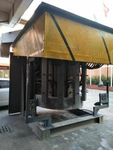 Heating treatment induction furnace for 15T