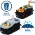 Import Heavy Duty Large Capacity Car Trunk Organizer Insulated Cooler Picnic Collapsible Car Trash Bin from China